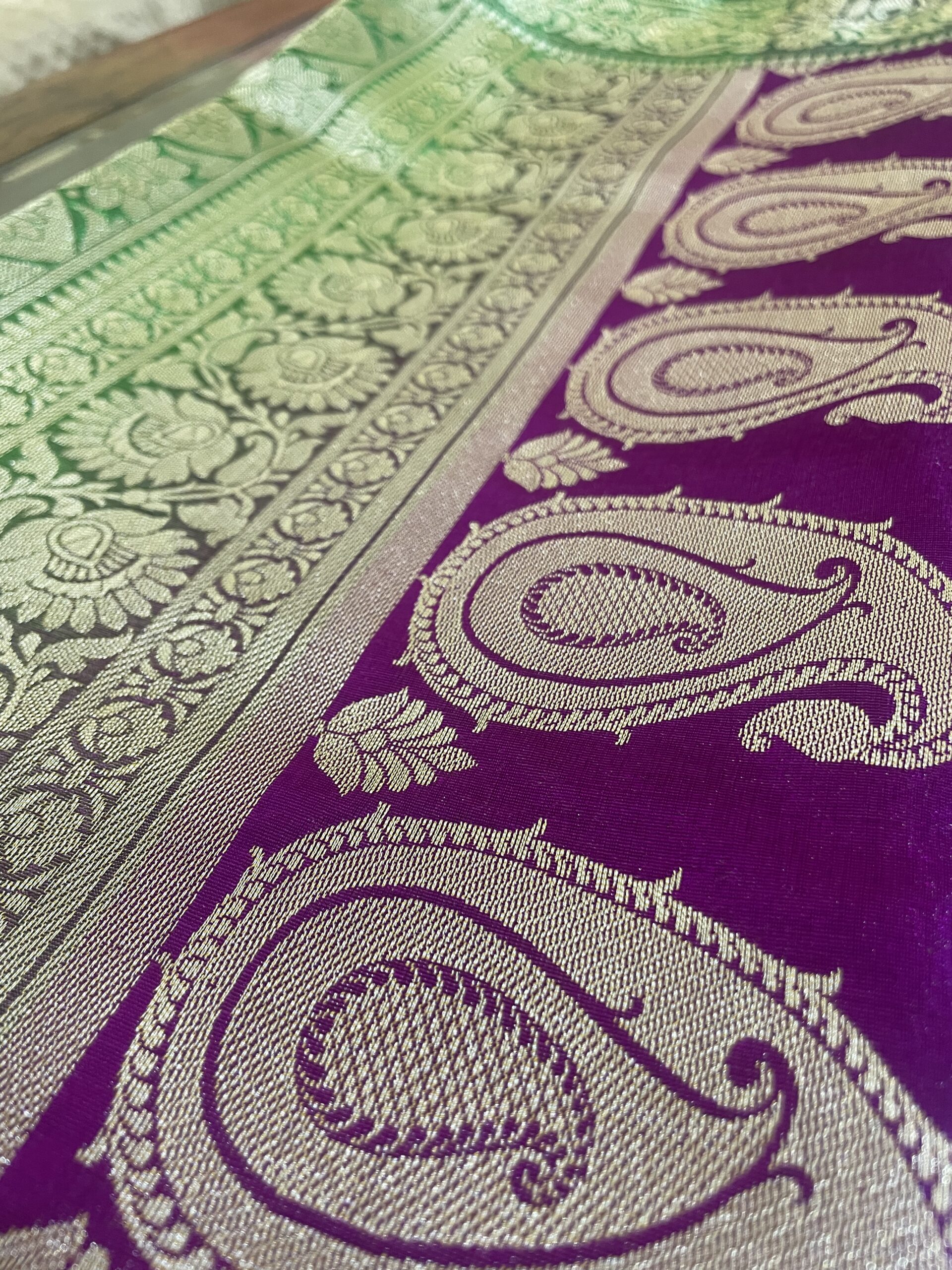 purple satin tanchoi banarasi saree purple satin tanchoi banarasi saree