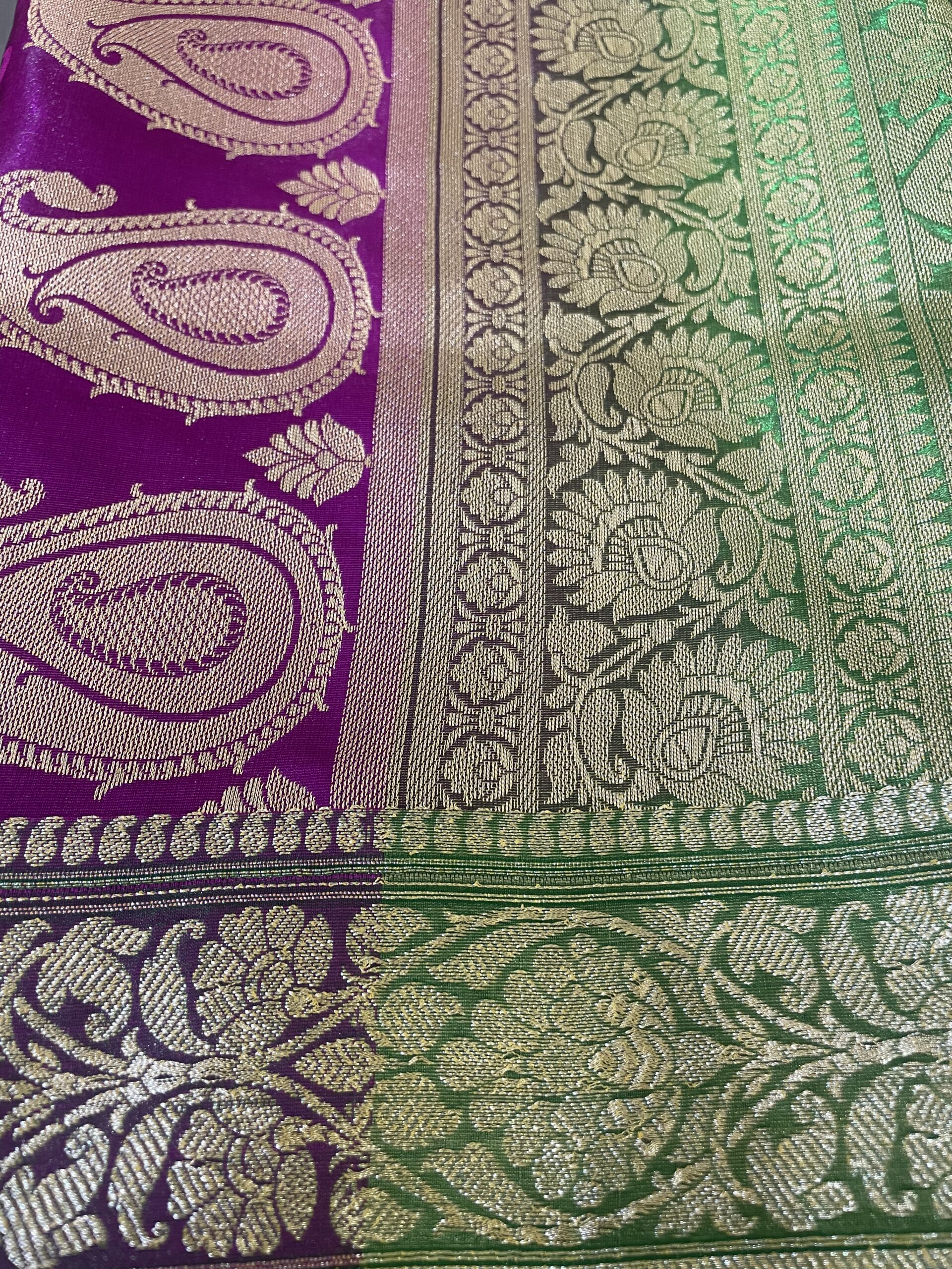 purple satin tanchoi banarasi saree purple satin tanchoi banarasi saree