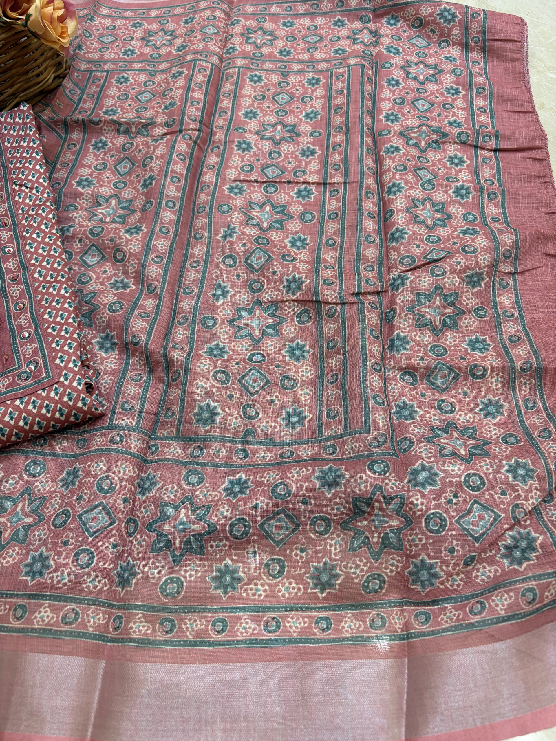 premium wine colour chanderi silk suit with resham embroidery